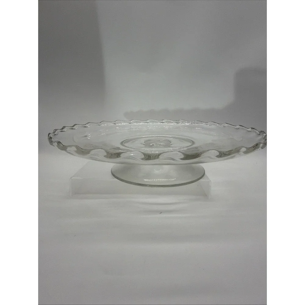 Fostoria Camellia Etched Rose Pattern‎ 12 1/8